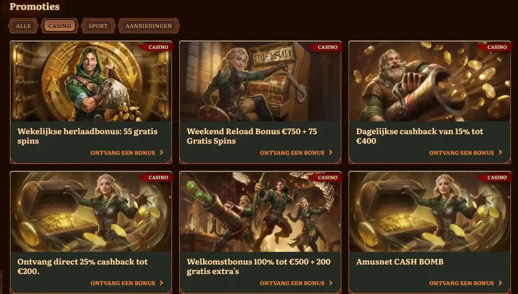 Actuele WildRobin Weekend Reload promotie